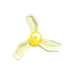 Gemfan 1219-3 Durable Tri-Blade 31mm Micro/Whoop Prop 8 Pack (1mm Shaft) - Choose Your Color -Emax Shop 1219 yellow 1