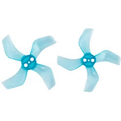 Gemfan 1636 Durable Quad-Blade 40mm Micro/Whoop Prop 8 Pack (1mm Shaft) - Choose Your Color