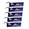 5 PACK Of RDQ Series 3.8V 1S 450mAh 80C LiHV Whoop/Micro Battery For Tinyhawk - PH2.0 -Emax Shop 1s 450 5pack1