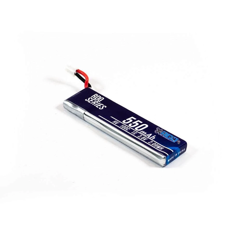 RDQ Series 3.8V 1S 550mAh 100C LiHV Whoop/Micro Battery W/ Cabled Connector - Choose Version 6 RDQ Series 3.8V 1S 550mAh 100C LiHV Whoop/Micro Battery W/ Cabled Connector - Choose Version - Image 4