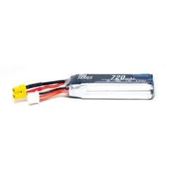 RDQ Series 7.6V 2S 720mAh 100C LiHV Whoop/Micro Battery - XT30 -Emax Shop 2SFlat 1