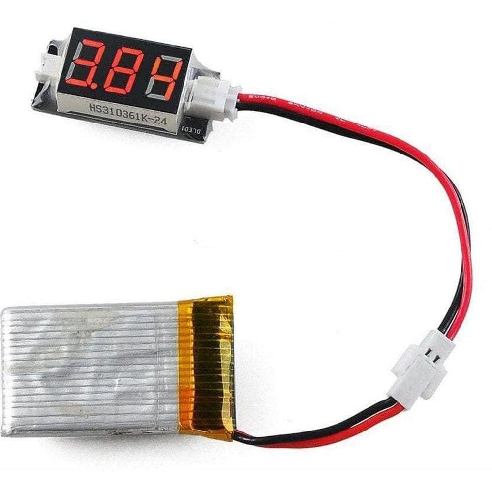 1S LiPo Whoop Battery Checker - PH2.0 And JST 1.25 4 1S LiPo Whoop Battery Checker - PH2.0 And JST 1.25 - Image 2