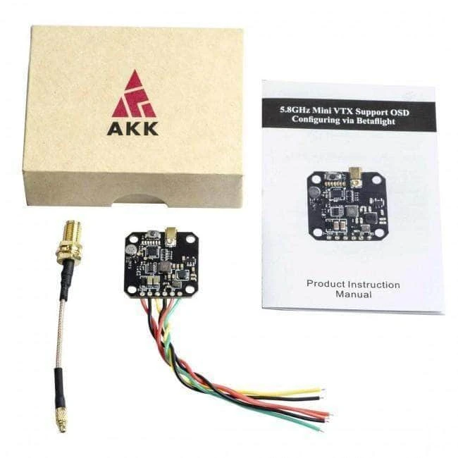 AKK FX3 Ultimate Mini 20x20 25-600mW 5.8GHz VTX - MMCX & U.FL 4 AKK FX3 Ultimate Mini 20x20 25-600mW 5.8GHz VTX - MMCX & U.FL - Image 2