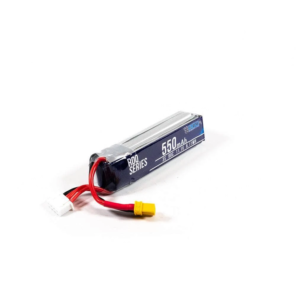 RDQ Series 11.1V 3S 550mAh 90C LiPo Whoop/Micro Battery - XT30 4 RDQ Series 11.1V 3S 550mAh 90C LiPo Whoop/Micro Battery - XT30 - Image 2