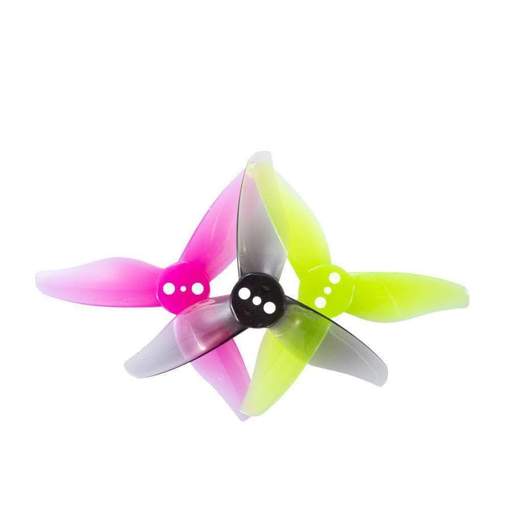 Gemfan Hurricane 2023 Tri-Blade 2" Prop 8 Pack (1.5mm) - Choose Your Color 3 Gemfan Hurricane 2023 Tri-Blade 2" Prop 8 Pack (1.5mm) - Choose Your Color