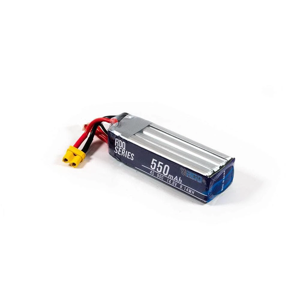 RDQ Series 14.8V 4S 550mAh 90C LiPo Micro Battery - XT30 3 RDQ Series 14.8V 4S 550mAh 90C LiPo Micro Battery - XT30