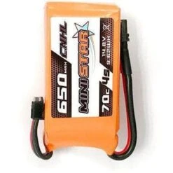 CNHL MiniStar 14.8V 4S 650mAh 70C LiPo Micro Battery - XT30 -Emax Shop 650704G C