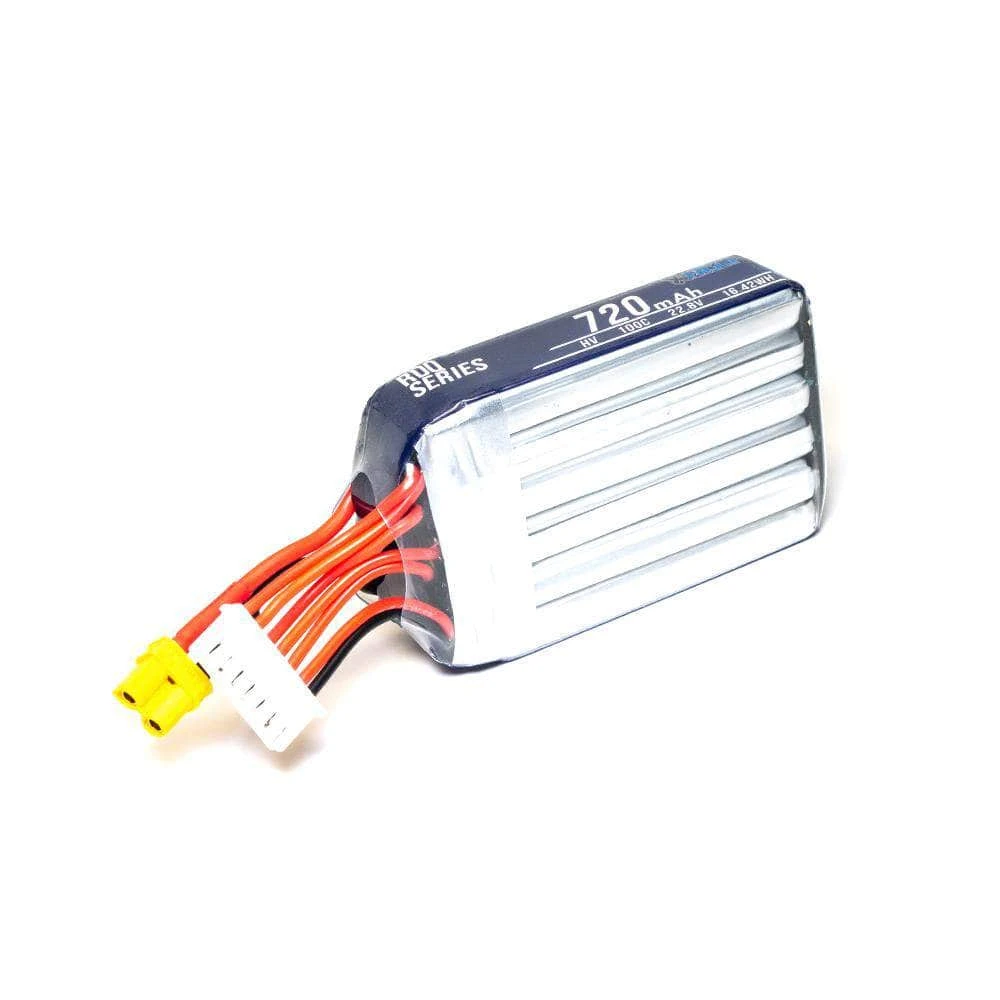 RDQ Series 22.8V 6S 720mAh 100C LiHV Whoop/Micro Battery - XT30 4 RDQ Series 22.8V 6S 720mAh 100C LiHV Whoop/Micro Battery - XT30 - Image 2