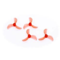 NewBeeDrone Azi Tri-Blade 31mm Micro/Whoop Prop 4 Pack (1mm Shaft) - Choose Your Color -Emax Shop Azi Tri Red