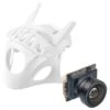 BetaFPV Beta C02 Micro 1200TVL CMOS 4:3 NTSC FPV Camera (w/ White 2022 Whoop Canopy) -Emax Shop BetaC02CanopyCamcopy