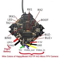 HappyModel CrazyBee F4 Pro V3 AIO Whoop Flight Controller For Larva, Sailfly, Mobula - FRSKY -Emax Shop Crazybee F4 Pro Camera Wiring 1 6d9e0771 3d2b 43ff 8039 9f374f541690
