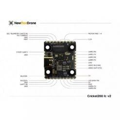 NewBeeDrone Cricket200 V2 F722 3-6S 20x20 Dual BMI270 Flight Controller 13 NewBeeDrone Cricket200 V2 F722 3-6S 20x20 Dual BMI270 Flight Controller -Emax Shop Cricket200fcv2 v1.0 1 4 2048x2048 7983e3e2 cf46 425f 98df 1dae486364d9