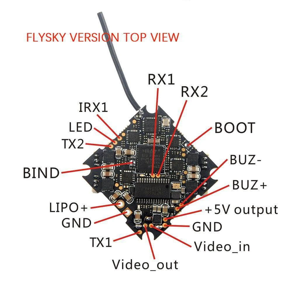 HappyModel CrazyBee F4 Pro V3 AIO Whoop Flight Controller For Larva, Sailfly, Mobula - FRSKY 10 HappyModel CrazyBee F4 Pro V3 AIO Whoop Flight Controller For Larva, Sailfly, Mobula - FRSKY - Image 8