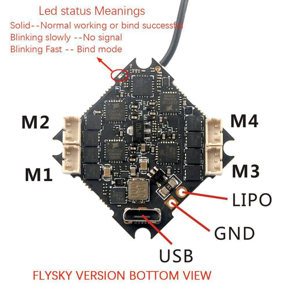 HappyModel CrazyBee F4 Pro V3 AIO Whoop Flight Controller For Larva, Sailfly, Mobula - FRSKY 11 HappyModel CrazyBee F4 Pro V3 AIO Whoop Flight Controller For Larva, Sailfly, Mobula - FRSKY - Image 9