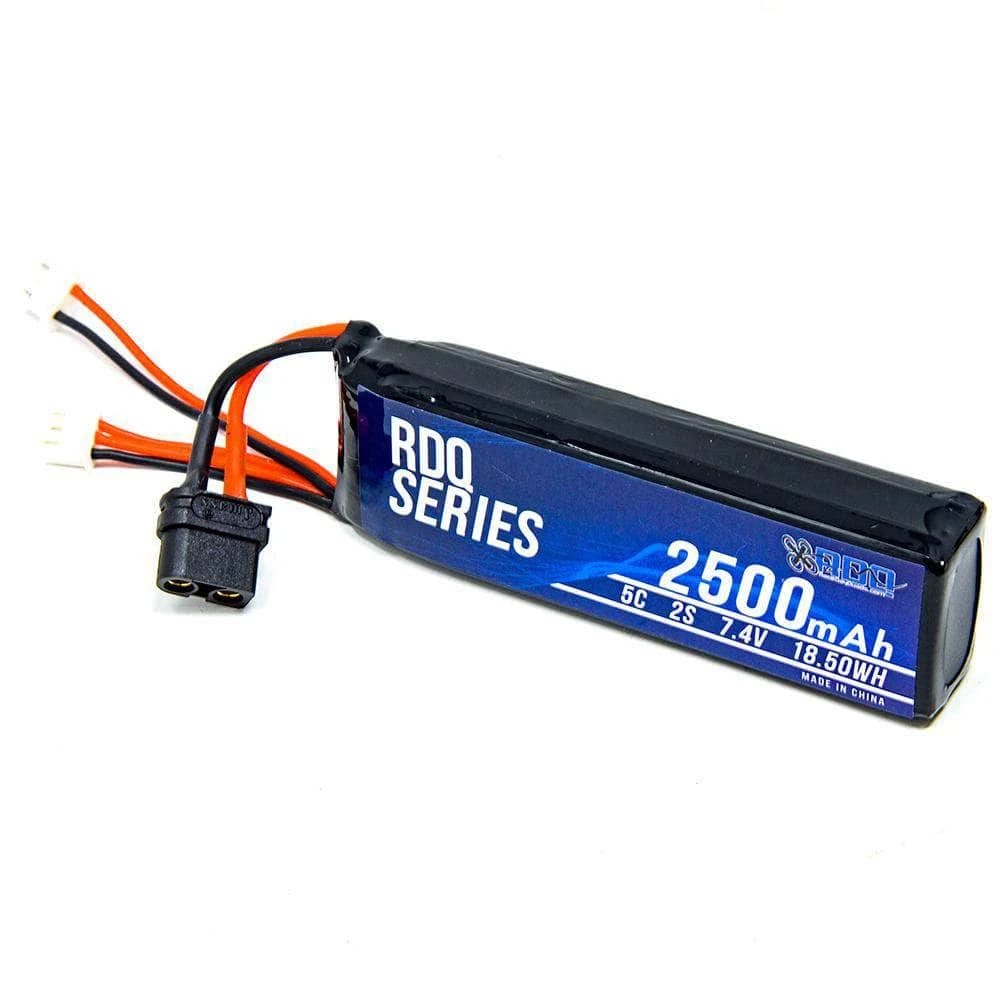 RDQ Series 7.4V 2S 2500mAh 5C LiPo Battery For Taranis X9D 2019 - XT60 & JST-XH 3 RDQ Series 7.4V 2S 2500mAh 5C LiPo Battery For Taranis X9D 2019 - XT60 & JST-XH