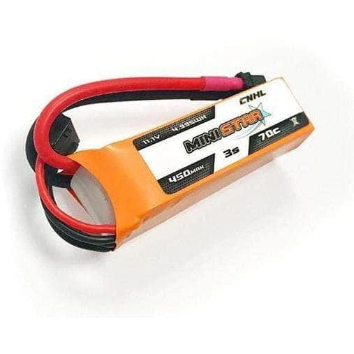 CNHL MiniStar 11.1V 3S 450mAh 70C LiPo Micro Battery - XT30 3 CNHL MiniStar 11.1V 3S 450mAh 70C LiPo Micro Battery - XT30