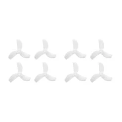 Gemfan 35mm-3 Tri-Blade Micro/Whoop Prop 8 Pack (1mm Shaft) - Choose Your Color -Emax Shop gemfan 35mm 1.4 3 blade propeller 1mm shaft set of 8 milk white
