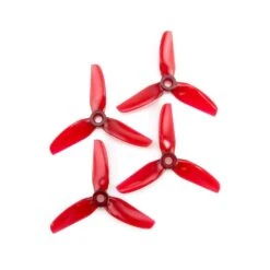 HQ Prop 3x3x3 PC Durable Tri-Blade 3" Prop 4 Pack (5mm Shaft) - Choose Your Color -Emax Shop hqprop3x4x3 red b1b551ef 1ac7 4bc1 97bb 761538cb1d1c