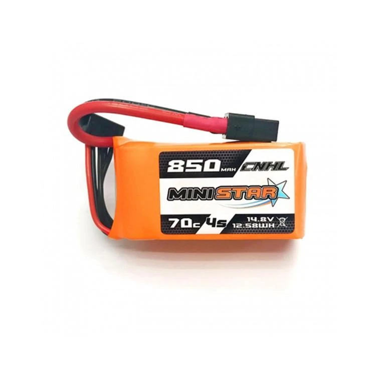 CNHL MiniStar 14.8V 4S 850mAh 70C LiPo Micro Battery - XT30 4 CNHL MiniStar 14.8V 4S 850mAh 70C LiPo Micro Battery - XT30 - Image 2
