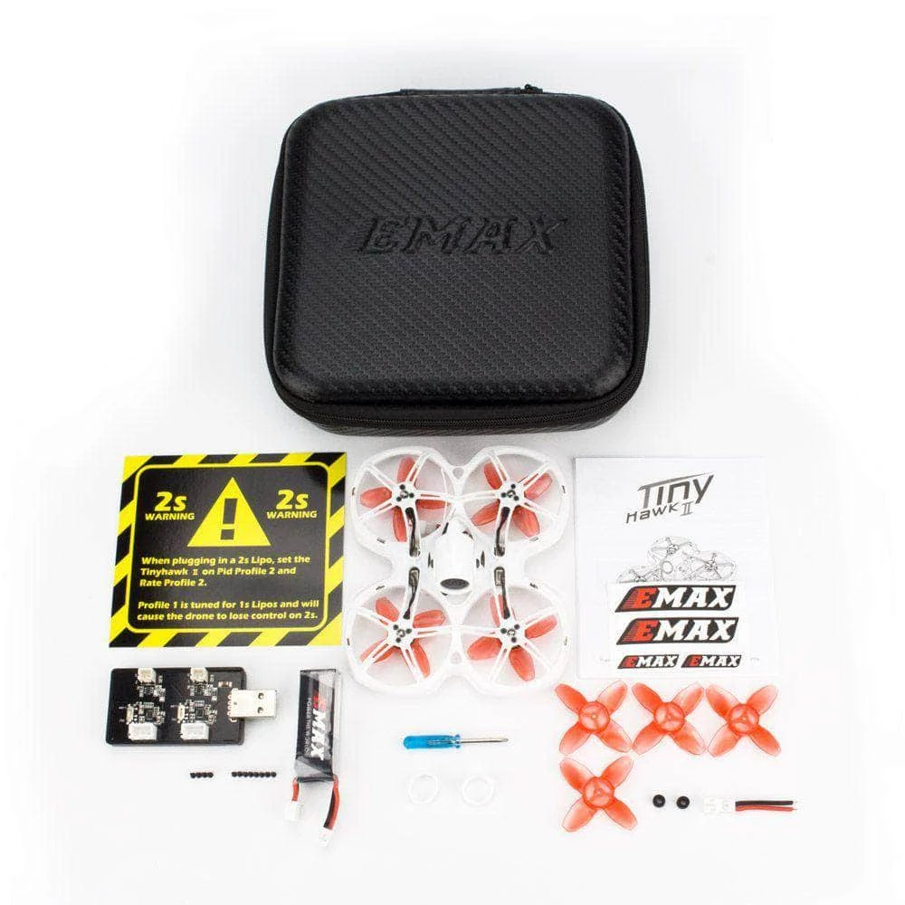 EMAX BNF Tinyhawk II 1-2S Analog Racing Drone W/ Runcam Nano2 4 EMAX BNF Tinyhawk II 1-2S Analog Racing Drone W/ Runcam Nano2 - Image 2