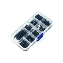 M2 Black Steel 280 Piece Nut & Bolt Kit