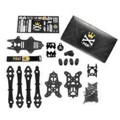PIRAT Hook V2 Freestyle 5" Frame Kit -Emax Shop pirat hook v2 fpv drone frame ki 4 1