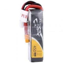 Tattu 11.1V 3S 450mAh 75C LiPo Micro Battery (Long Type) - XT30 -Emax Shop ta 75c 450 3s1p l xt30 1