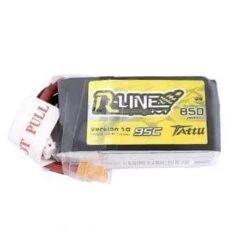 Tattu R-Line 14.8V 4S 850mAh 95C LiPo Micro Battery - XT60 -Emax Shop ta rl 95c 850 4s1p xt30 635659fd 27b6 42c7 ba25 8b3736501ee8